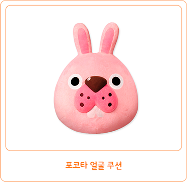포코타 얼굴 쿠션